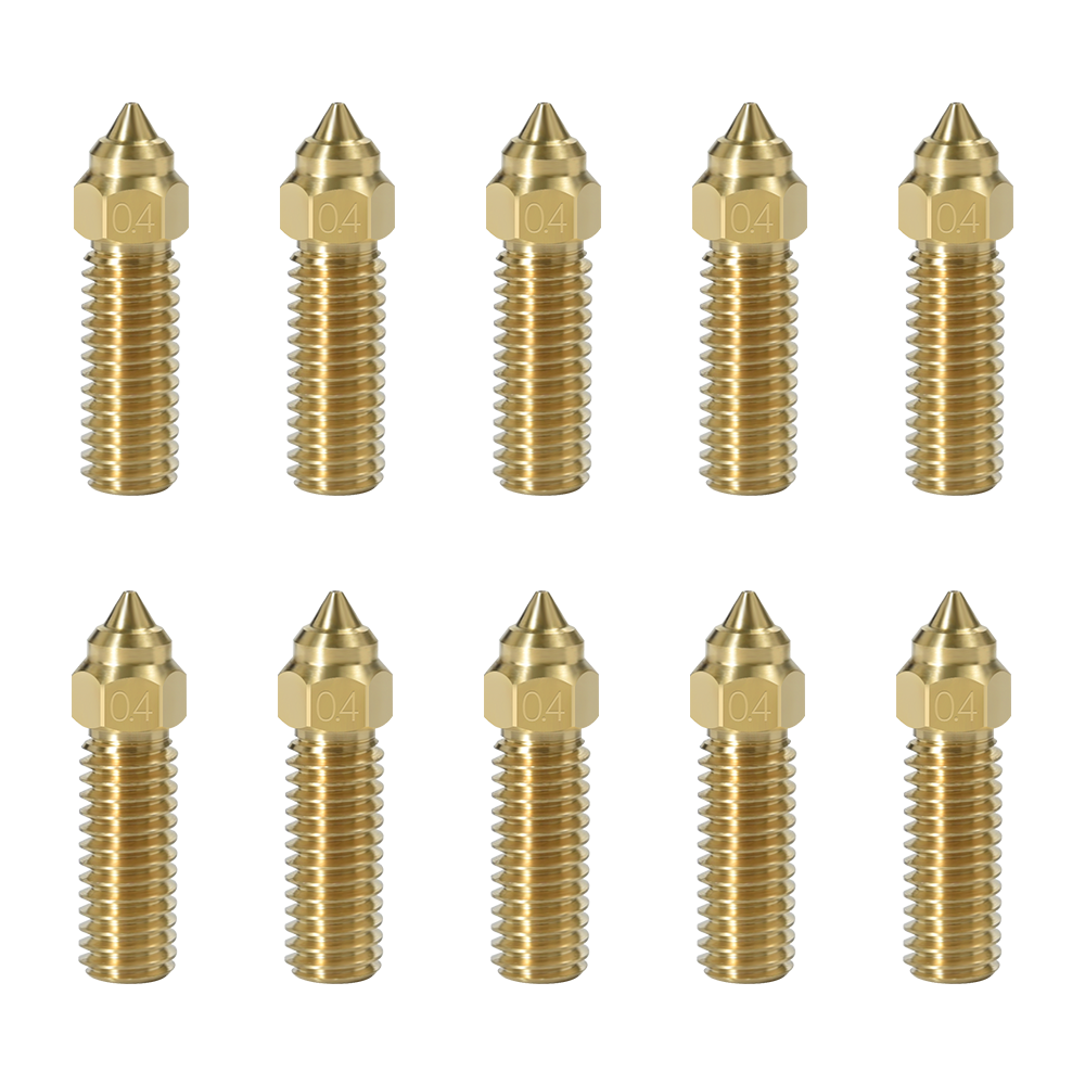 BIQU High Quality Nozzle Brass / Zirconium Copper / Hardened Steel Nozzle for Creality Ender 3 V3 KE K1 / K1 MAX CR-M4