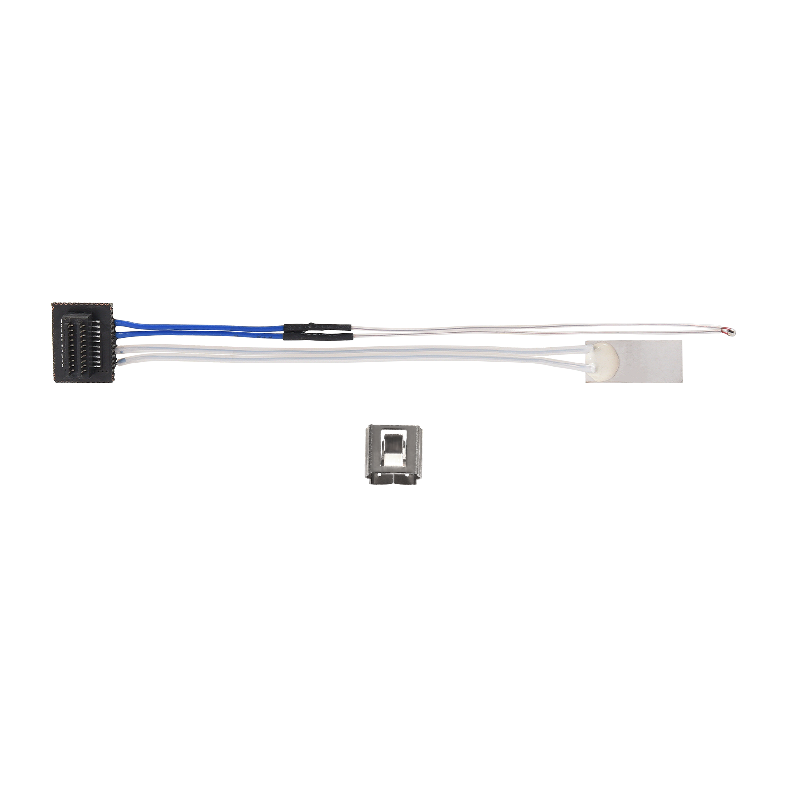 Ceramic Heater Thermistor 48W Upgrade Kit 300℃ High Temperature Sensor with 2pc Fixing Clip Compatible with Bambu Lab P1P and P1S Printers