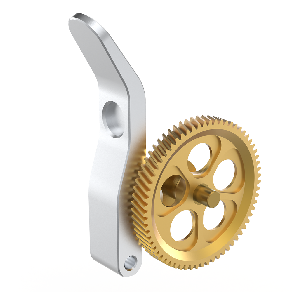 p1s hardened steel gears BIQU Panda Claw Extruder Gear