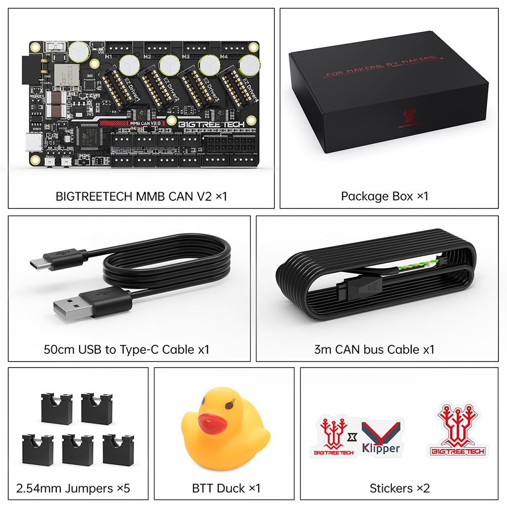 Mmb Multi Serial Switch BTT MMB CAN V2.0 ERCF Control Board for Multi-Color – Biqu Equipment