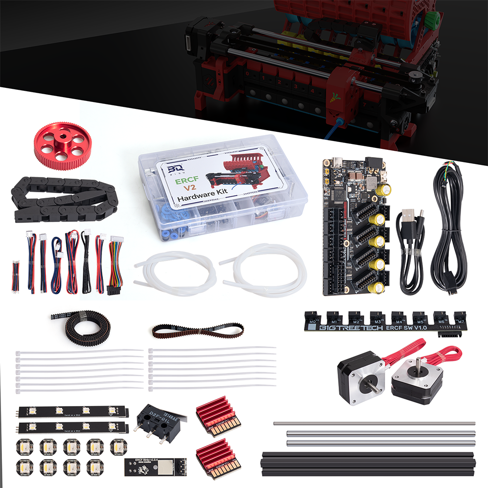 BIQUERCFV2Multi-ColorPrintingKitAutoFilamentSwitcherComponentsforVoron2.4VoronTrident