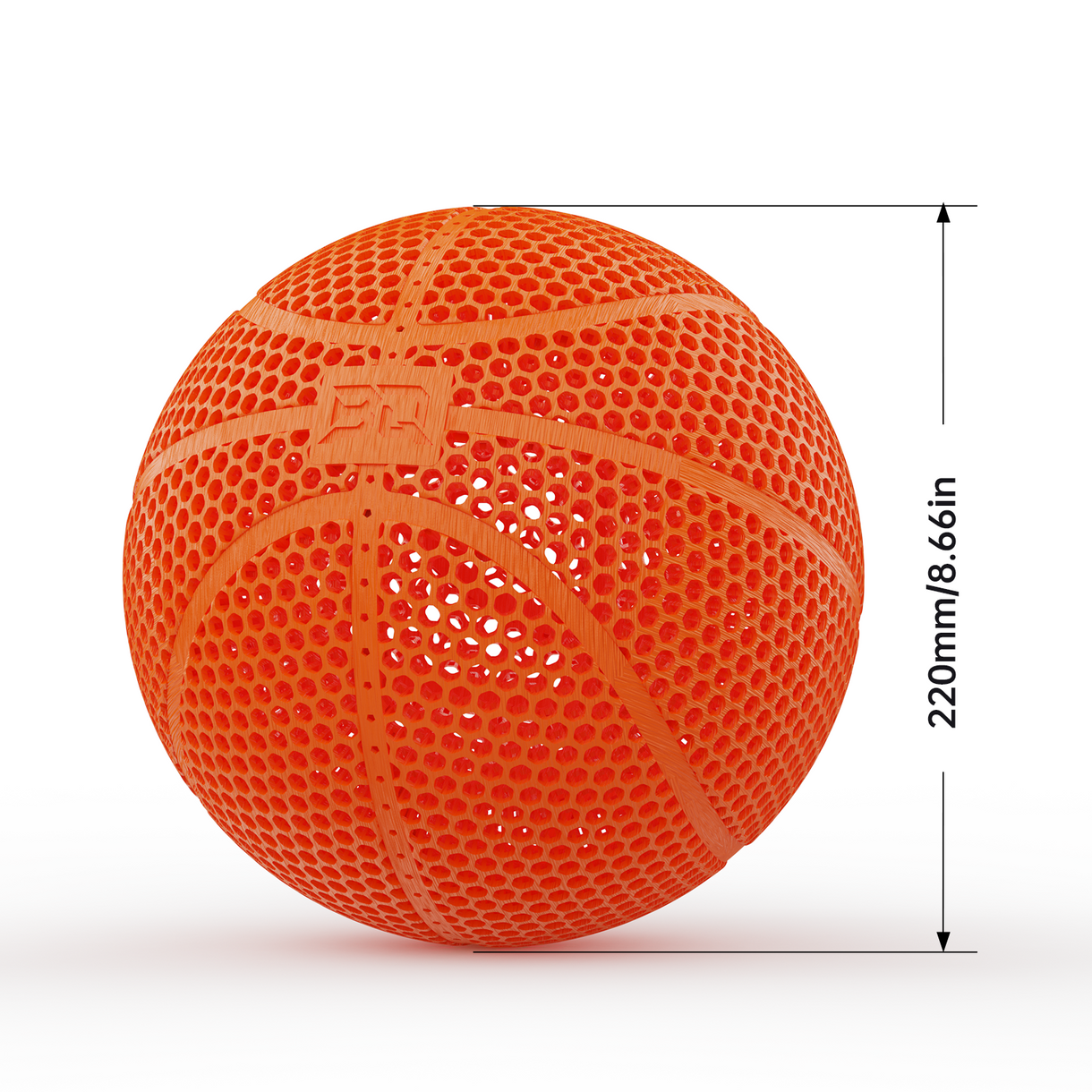 BIQU PLA-HR 3D Printed Airless Basketball -Perfect for Family Fun, Fri ...