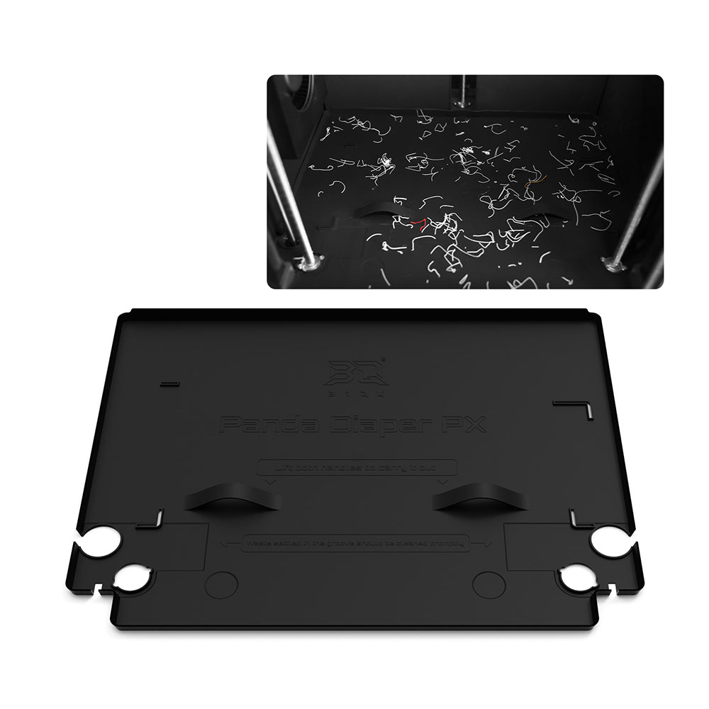 BIQU Panda Diaper réutilisable, facile à nettoyer, couverture complète, compatible avec Bambu Lab X1, P1, P2S, H2 et Elegoo CC