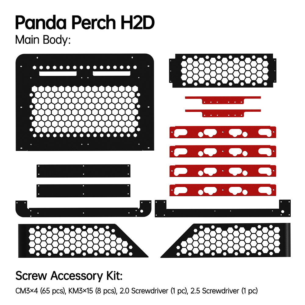 BIQU Panda Perch Aluminum Mount | Dual AMS Support for Bambu Lab – Biqu ...