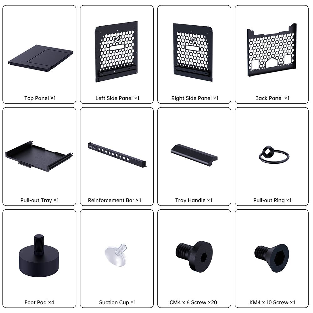 BIQU Panda Stack Aluminum Alloy Multi-Layer Rack with Dual AMS and ViV ...