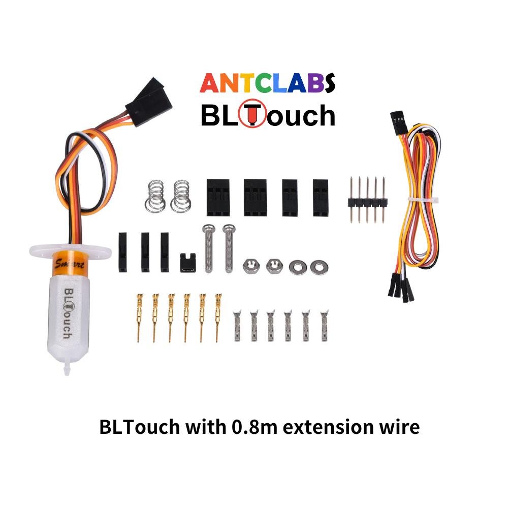 ANTCLABS BLTouch V3.1 Sensor de nivelación automática original con soporte opcional y cable de extensión para piezas de impresora 3D