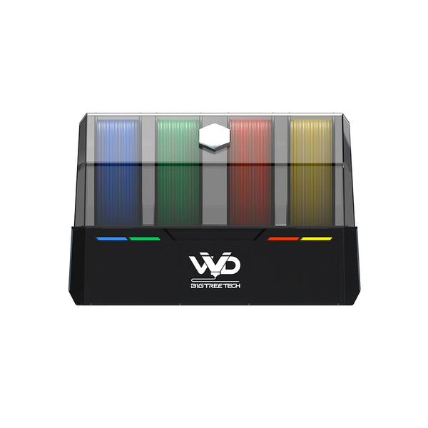 BIGTREETECH ViViD Multi-Color Filament Dryer Box for Klipper – Print While Drying, Auto Backup Feeding, RFID Smart Control, RGB Status Indicators