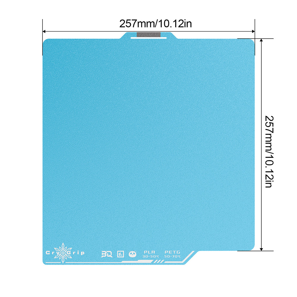 Plateau BIQU Panda CryoGrip Pro pour imprimantes Bambu Lab X1/P1/A1/A1 mini/H2D – Image 6
