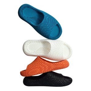 BIQU Life – 3D Printed Slippers for Women and Men, Breathable, Quick Drying, Soft, Non-Slip Slides for Indoor & Outdoor Use