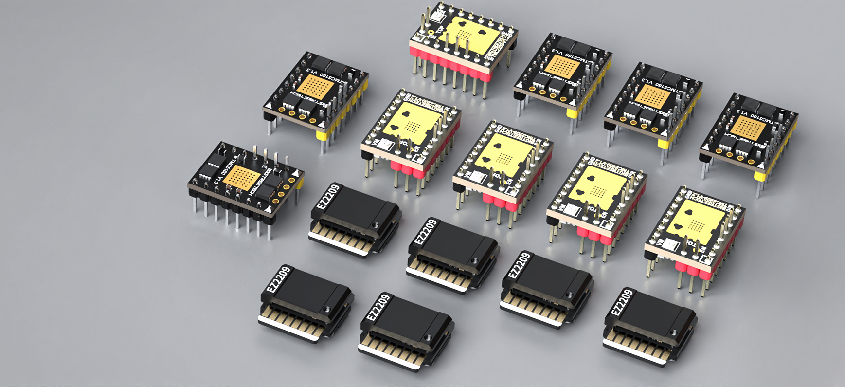 3d printer motor drivers and motors collection