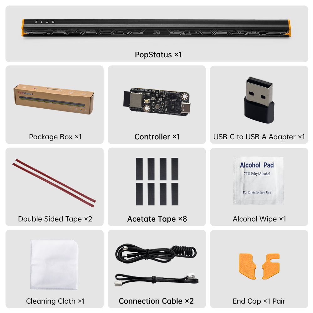 PopStatus Status Light for Snapmaker U1 Printer – Biqu Equipment