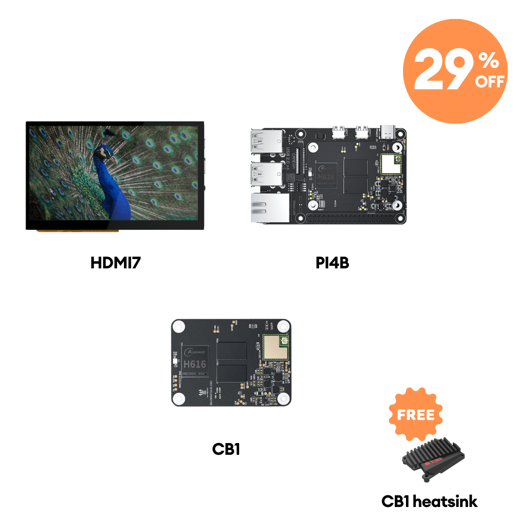 Kombi-Angebot – HDMI+PI4B+CB1