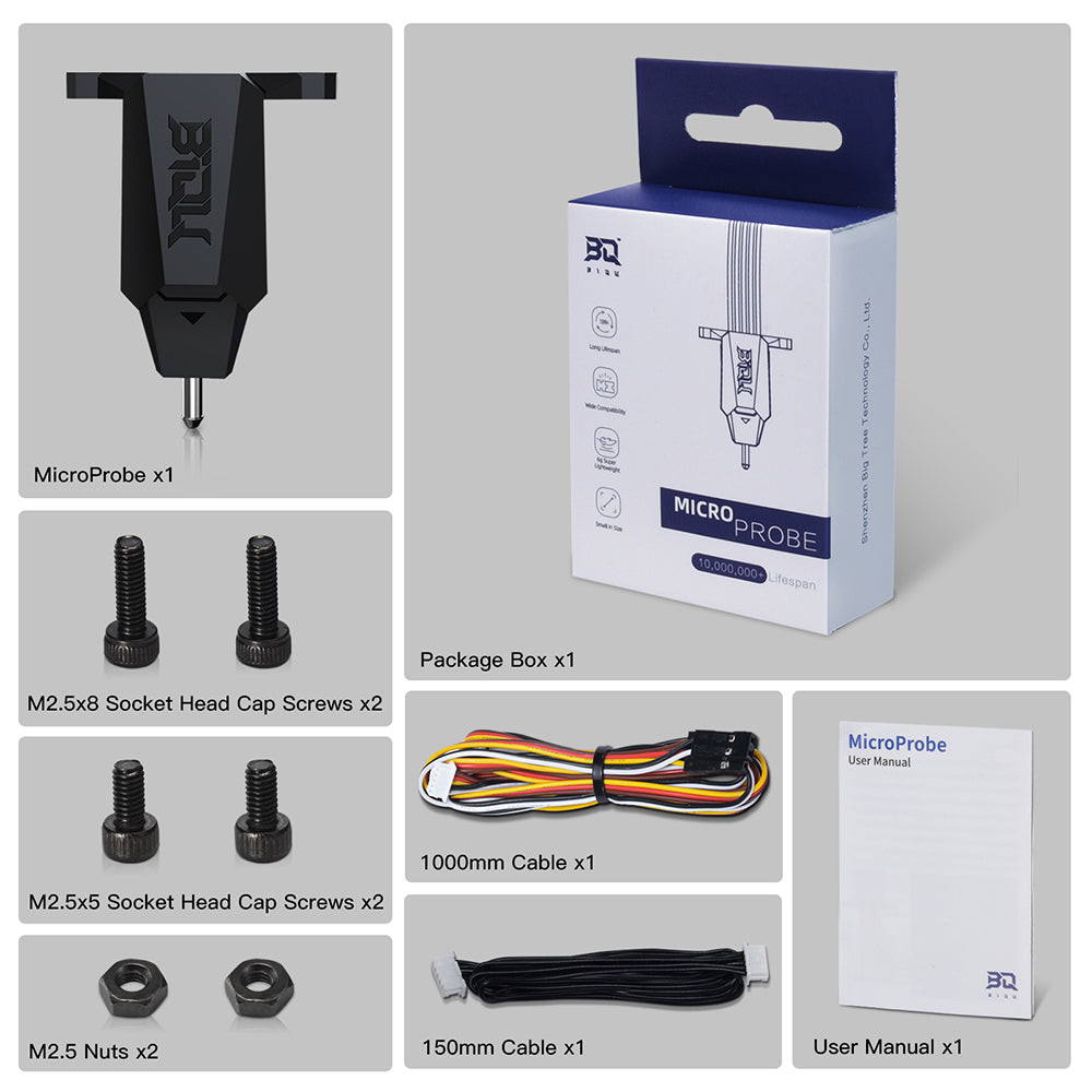 BIQU MicroProbe V2.0 Auto Bed Leveling Probe – Biqu Equipment