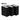You can choose 3 PCS black rectangular filters with gray tops for Panda Lungs as spare filters.