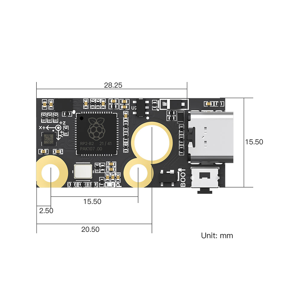 BIGTREETECH ADXL345/S2DW Accelerometer Board for Running Klipper