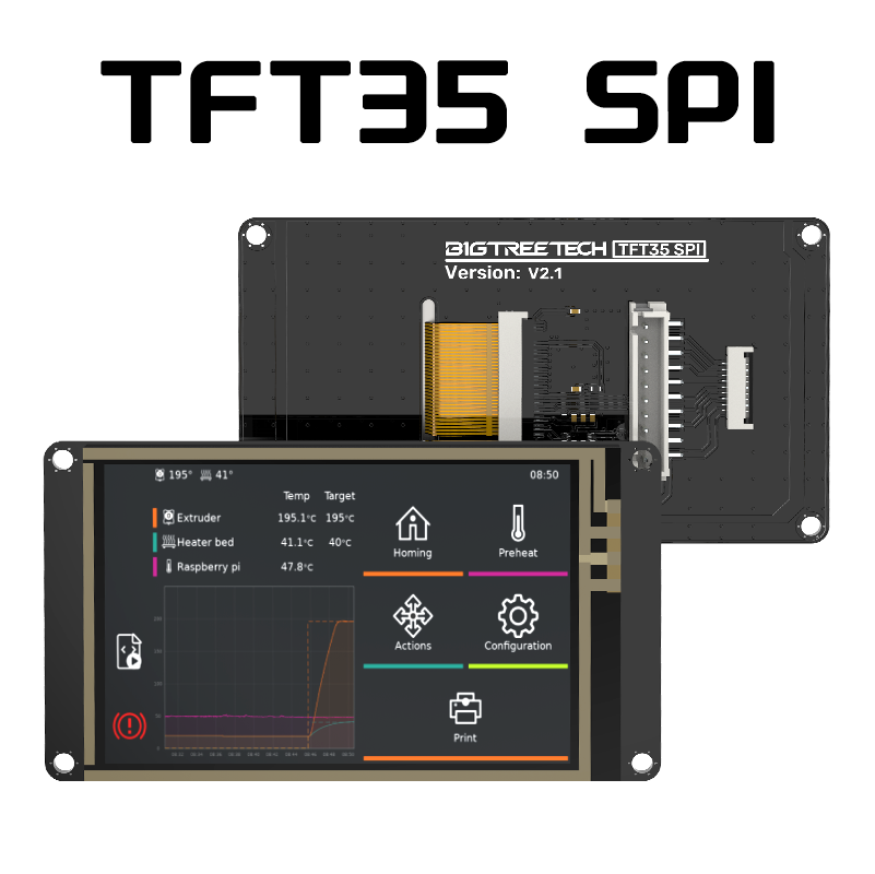 BIGTREETECH TFT35 SPI V2.1 Touchscreen für CB1