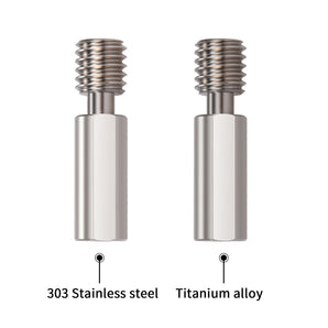 BIQU BX All-metal  Throat Stainless steel & Titanium alloy  Heat break 3D Printer Accessories  For BIQU H2 Extruder  3D Printer Parts.