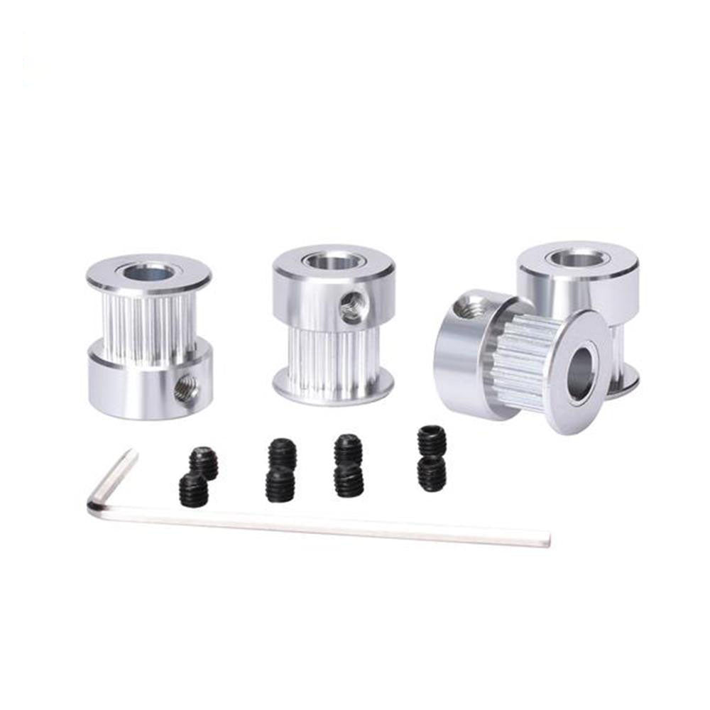 gt2 gear GT2 20T Aluminum Timing Pulley 5mm Bore