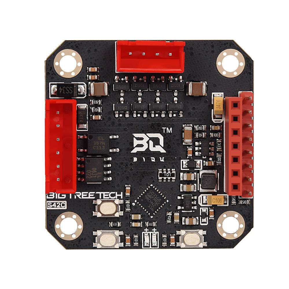 Bigtreetech S42C V1.1 High Speed Closed Loop Driver Control Board 42 Stepper Motor Prevent Multistaps and Losing Steps with Low Heat Generation for 3D Printer (S42C V1.1 Metal Protective Cover Bigtreetech S42C V1.1 High Speed Closed Loop Driver Control Board 42 Stepper Motor Prevent Multistaps and Losing Steps with Low Heat Generation for 3D Printer (S42C V1.1 Metal Protective Cover