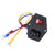 BIQU 15A 250V Rocker Switch Power Socket Inlet Module Plug 5A Fuse Switch with 5Pcs 16-14 AWG Wiring 3 Pin IEC320 C14