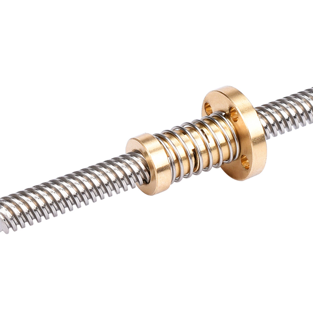 T8 Anti Backlash Spring Loaded Nut Elimination Gap Nut for 8mm Acme Threaded Rod Lead Screws DIY CNC.