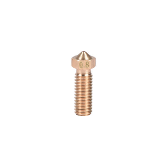 5pcs/Lot Volcano Nozzles 3D Printer All Metal Brass 3D Lengthen extruder nozzle 0.6/0.8/1.0/1.2mm For 1.75/3mm.
