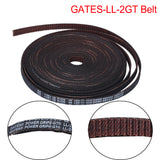 BIQU GATES-LL-2GT 2GT Belt Synchronous Belt 3D Printer Parts Width 6MM 10MM VS GT2-6MM Open Timing Belt For Ender 3.