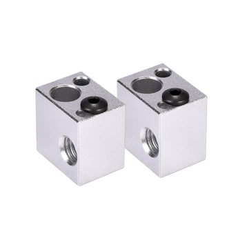 V5 Heater Block Aluminum Block V5 Silicone Sock 3D Printer Parts Fit J-head Hotend Bowden Extruder To Thermistor.