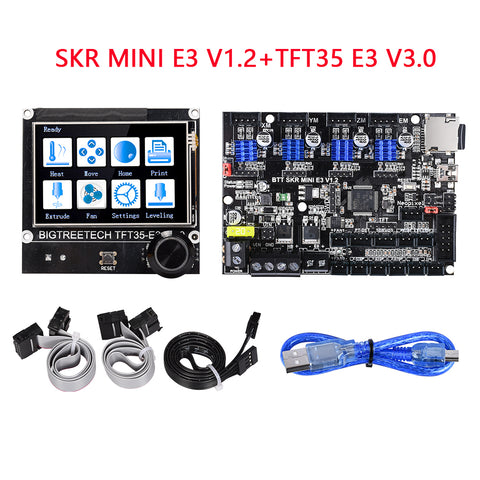 BIGTREETECH SKR MINI E3 V1.2 32 Bit Control Board +TFT35 E3 V3.0  For Ender 3.